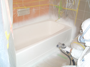 リフォームメニュー 浴室再生塗装 風呂釜洗浄 ハウスクリーニング エアコンクリーニングは株式会社ハウスランドサービス 埼玉県草加市